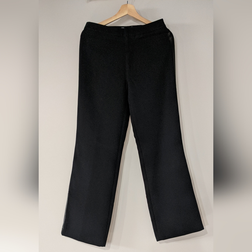 GAP FACTORY WOMEN'S WIDE LEG TUXEDO PANT - SIZE 8